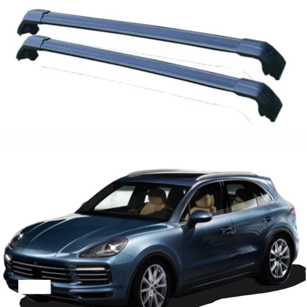 2PCS Auto Aluminium Relingträger Dachträger, für Porsche Cayenne Gepäckträger Dachboxen Fahrradträger Dachgepäckträger Car Zubehör,B 2PCS Auto Aluminium Relingträger Dachträger, für Porsche Cayenne Gepäckträger Dachboxen Fahrradträger Dachgepäckträger Car Zubehör,B von EQLIFD