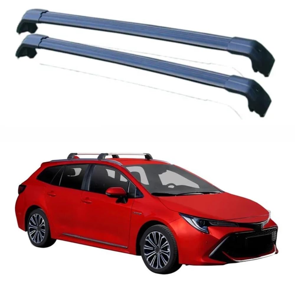 2PCS Auto Aluminium Relingträger Dachträger, für Toy-OTA Corolla 2019-2025 Gepäckträger Dachboxen Fahrradträger Dachgepäckträger Car Zubehör,B 2PCS Auto Aluminium Relingträger Dachträger, für Toy-OTA Corolla 2019-2025 Gepäckträger Dachboxen Fahrradträger Dachgepäckträger Car Zubehör,B von EQLIFD