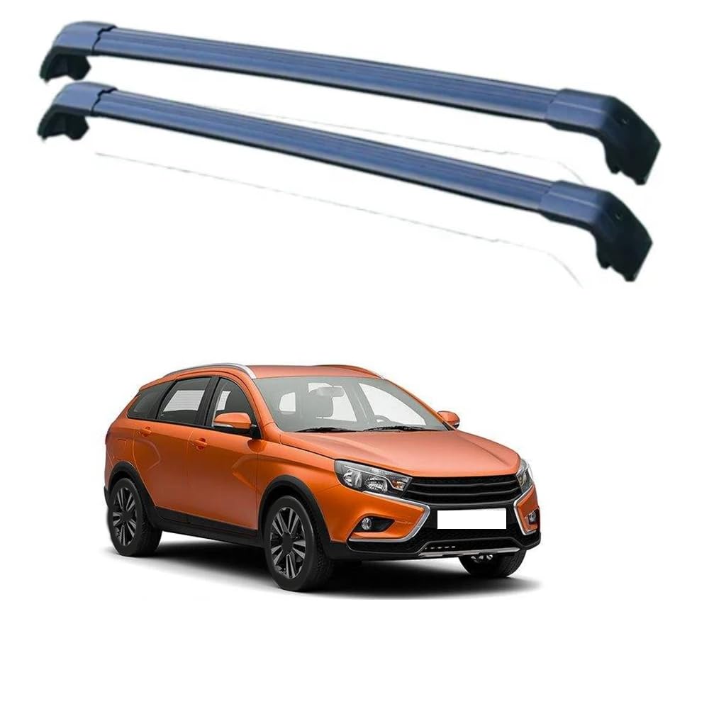 2PCS Auto Aluminium Relingträger Dachträger, für Vesta SW Cross Estate 2015-2019 Gepäckträger Dachboxen Fahrradträger Dachgepäckträger Car Zubehör,B 2PCS Auto Aluminium Relingträger Dachträger, für Vesta SW Cross Estate 2015-2019 Gepäckträger Dachboxen Fahrradträger Dachgepäckträger Car Zubehör,B von EQLIFD