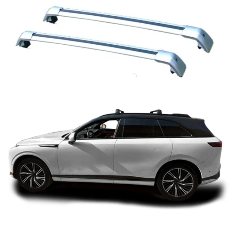 2PCS Auto Aluminium Relingträger Dachträger, für XPeng G9 5 Door SUV 2022-2024 Gepäckträger Dachboxen Fahrradträger Dachgepäckträger Car Zubehör,C 2PCS Auto Aluminium Relingträger Dachträger, für XPeng G9 5 Door SUV 2022-2024 Gepäckträger Dachboxen Fahrradträger Dachgepäckträger Car Zubehör,C von EQLIFD