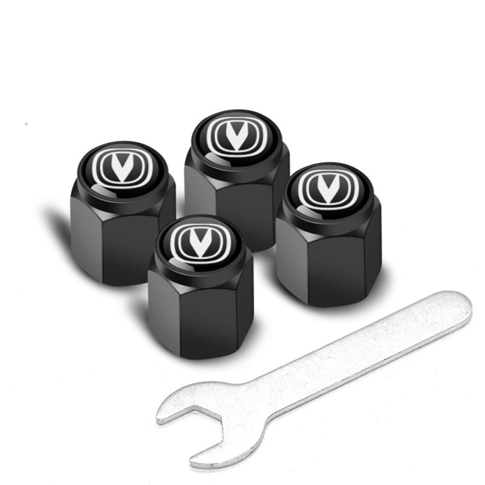 4Pcs Auto Legierung Reifenventil Ventilkappen, für Changan CS35 Plus CS55 Plus CS75 Plus Eado Uni-T X5 X7 Luftabdeckungen Staubkappen Rostschutz stabilen Car Reifen Zubehör,B 4Pcs Auto Legierung Reifenventil Ventilkappen, für Changan CS35 Plus CS55 Plus CS75 Plus Eado Uni-T X5 X7 Luftabdeckungen Staubkappen Rostschutz stabilen Car Reifen Zubehör,B von EQLIFD