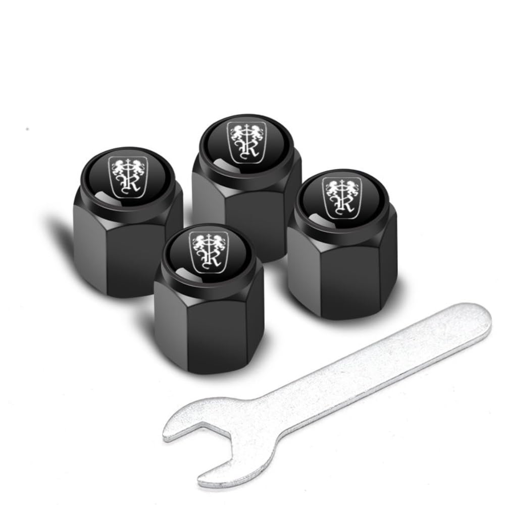 4Pcs Auto Legierung Reifenventil Ventilkappen, für Roewe I5/RX5/RX3/RX5 MAX/I6/350/360/550/950/RX8 iMAX8 Ei5 KLAVI Luftabdeckungen Staubkappen Rostschutz stabilen Car Reifen Zubehör,B 4Pcs Auto Legierung Reifenventil Ventilkappen, für Roewe I5/RX5/RX3/RX5 MAX/I6/350/360/550/950/RX8 iMAX8 Ei5 KLAVI Luftabdeckungen Staubkappen Rostschutz stabilen Car Reifen Zubehör,B von EQLIFD