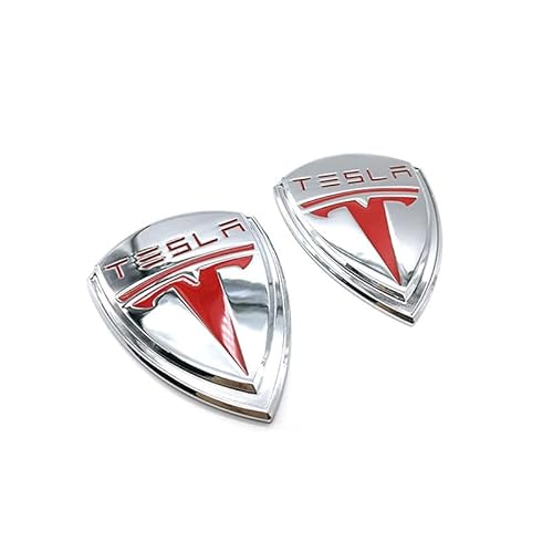 Auto Emblem Aufkleber für Tesla Model X Model 3,Auto 3D Metall Stamm Worte Buchstaben Logo Aufkleber Emblem Abzeichen Aufkleber,a von EQLMDLKL