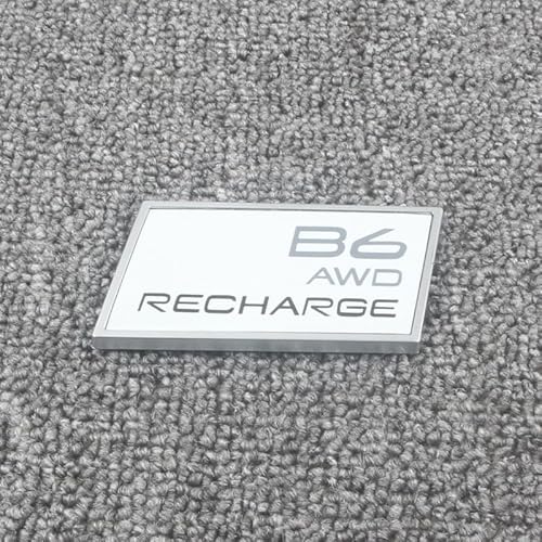 Auto Emblem Aufkleber für Volvo Xc90 Xc60 Xc40 B5 B6 T3 T4 T5 T6 T8,Auto 3D Metall Stamm Worte Buchstaben Logo Aufkleber Emblem Abzeichen Aufkleber,c von EQLMDLKL