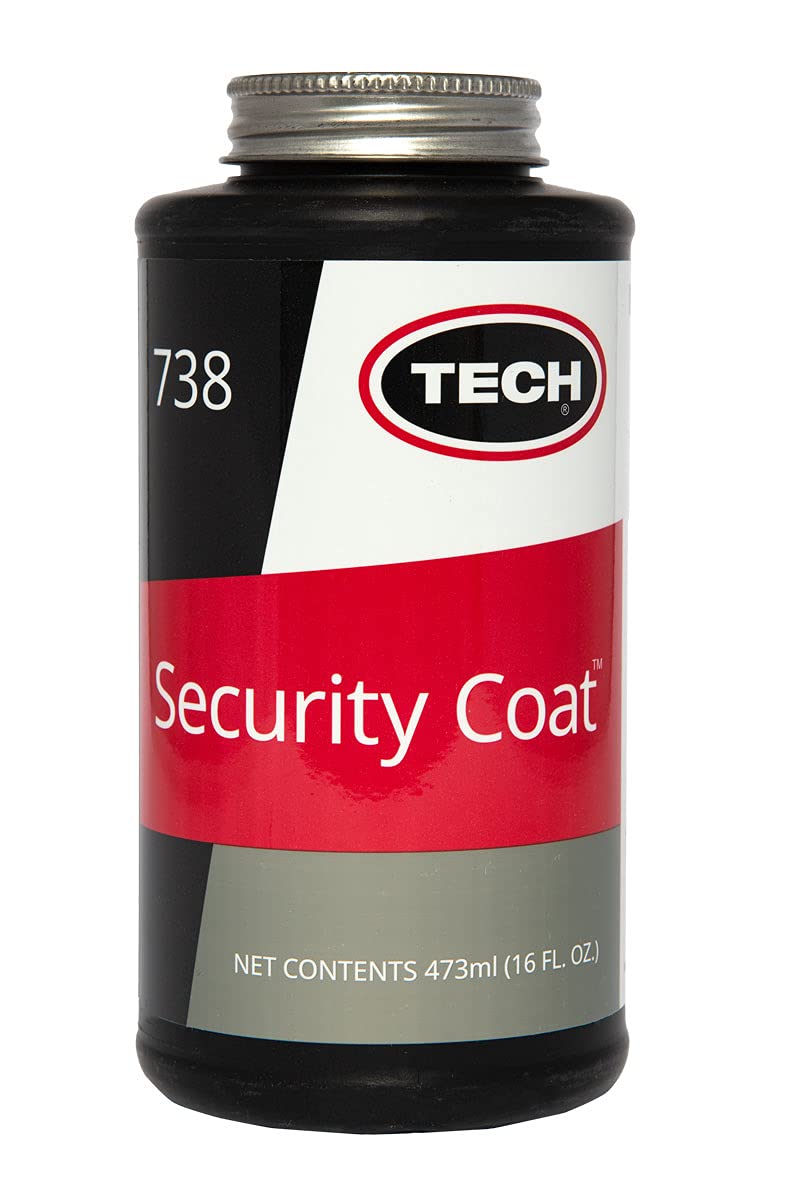 TECH Security Coat Sicherheits-Dichtungsauflagemittel 470ml Dose mit Pinsel Deckel- Dichtung schicht für Innen Liner. D von EQUIPMENTIRES