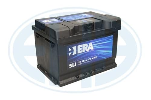 Autobatterie ERA 53Ah 470A SLI Starterbatterie S55312 von ERA