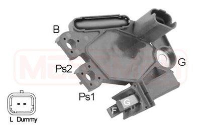 Era Generatorregler [Hersteller-Nr. 215800] für Nissan, Opel, Renault von ERA