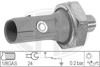 Era Öldruckschalter [Hersteller-Nr. 330539] für Citroën, Fiat, Ford, Mitsubishi, Peugeot, Smart von ERA