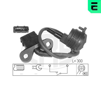 Era Schalter, Rückfahrleuchte [Hersteller-Nr. 330753] für Audi, Porsche, Skoda, VW von ERA
