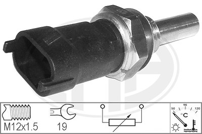 Era Sensor, Kühlmitteltemperatur [Hersteller-Nr. 330509] für Alfa Romeo, Fiat, Jeep, Lancia, Opel, Saab, Suzuki von ERA