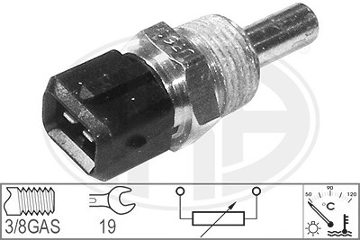 Era Sensor, Kühlmitteltemperatur [Hersteller-Nr. 330642] für Hyundai, Kia, Mitsubishi, Opel von ERA