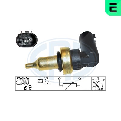 Era Sensor, Kühlmitteltemperatur [Hersteller-Nr. 330791] für Chrysler, Dodge, Jeep, Mercedes-Benz, Smart von ERA