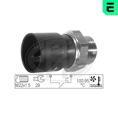 Era Temperaturschalter, Kühlerlüfter [Hersteller-Nr. 330298] für Opel von ERA