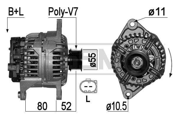 Generator ERA 209085A Generator ERA 209085A von ERA