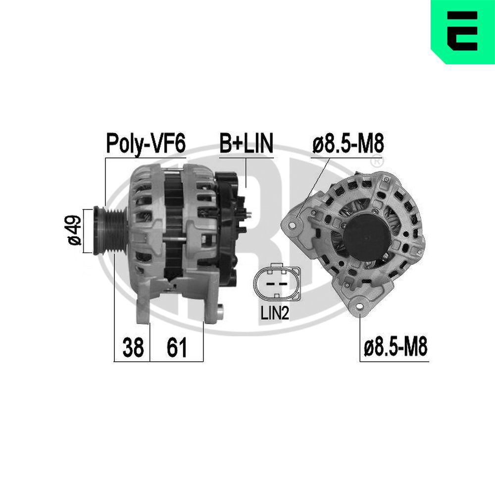 Generator ERA 209375A Generator ERA 209375A von ERA