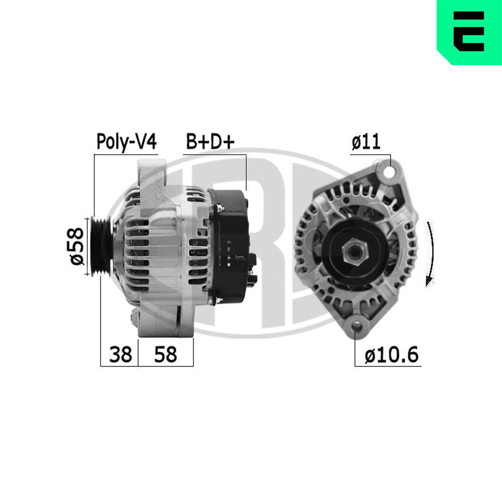 Generator ERA 209608A Generator ERA 209608A von ERA