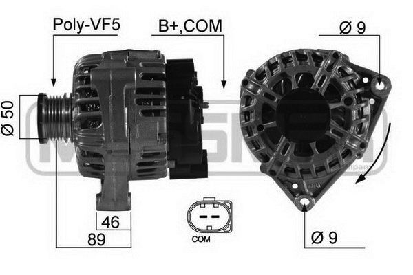 Generator ERA 210549 von ERA