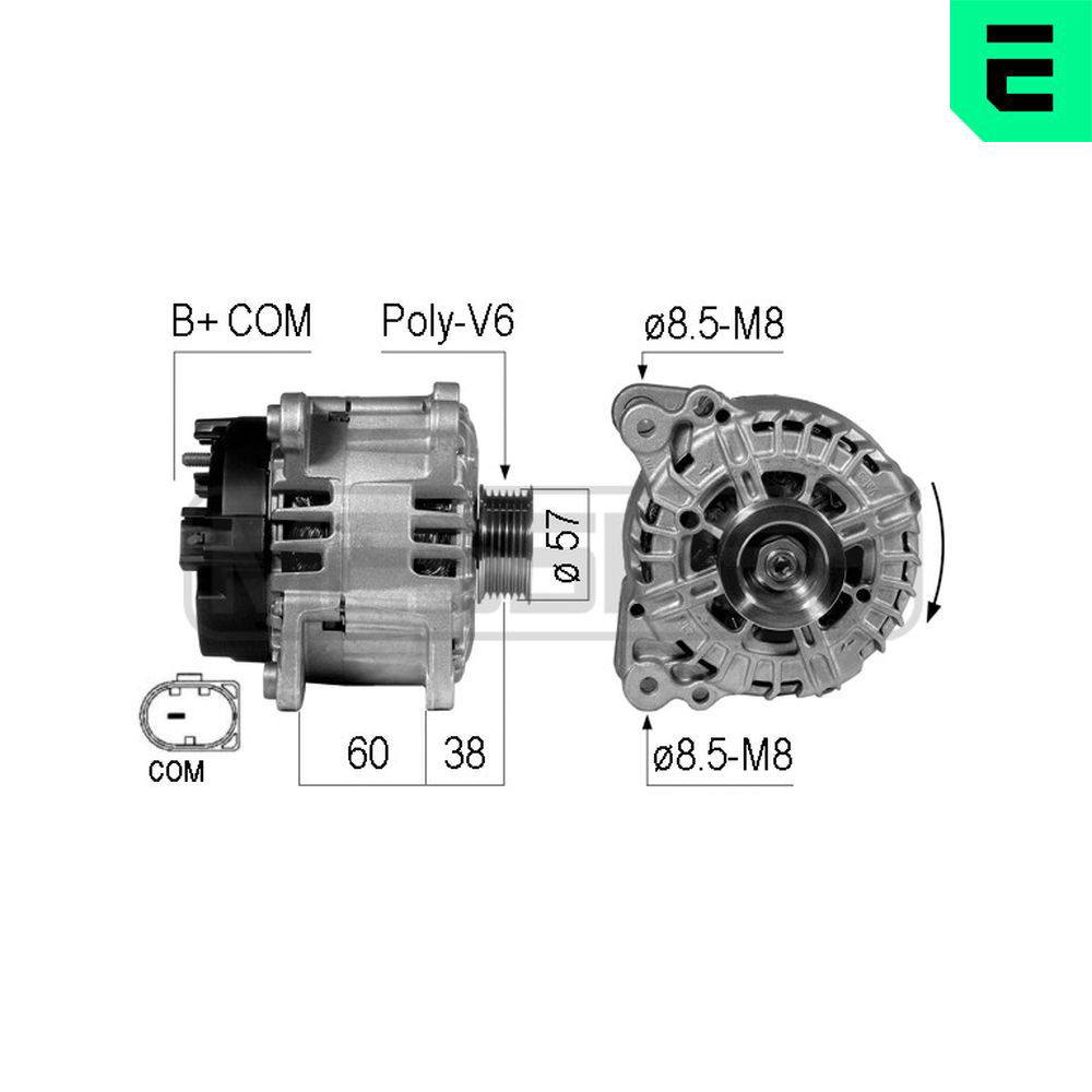Generator ERA 210737A Generator ERA 210737A von ERA
