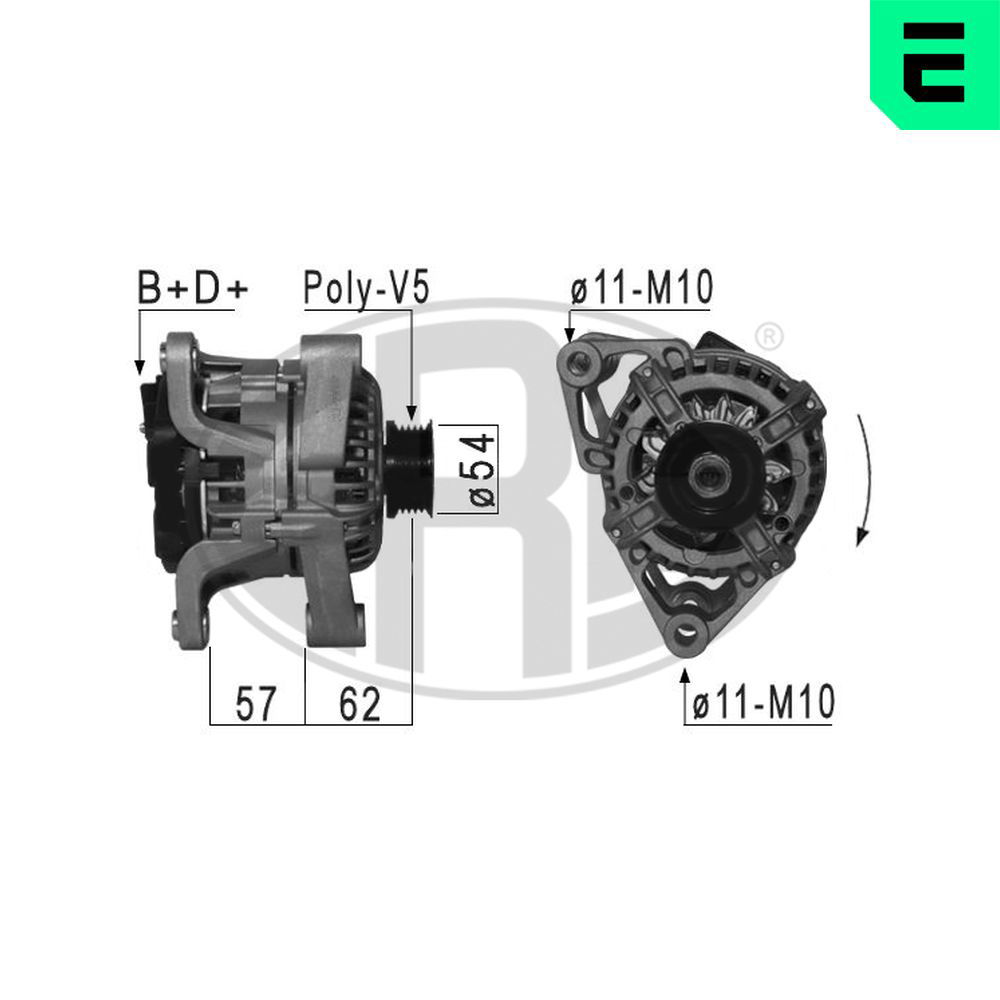 Generator ERA 210866A Generator ERA 210866A von ERA