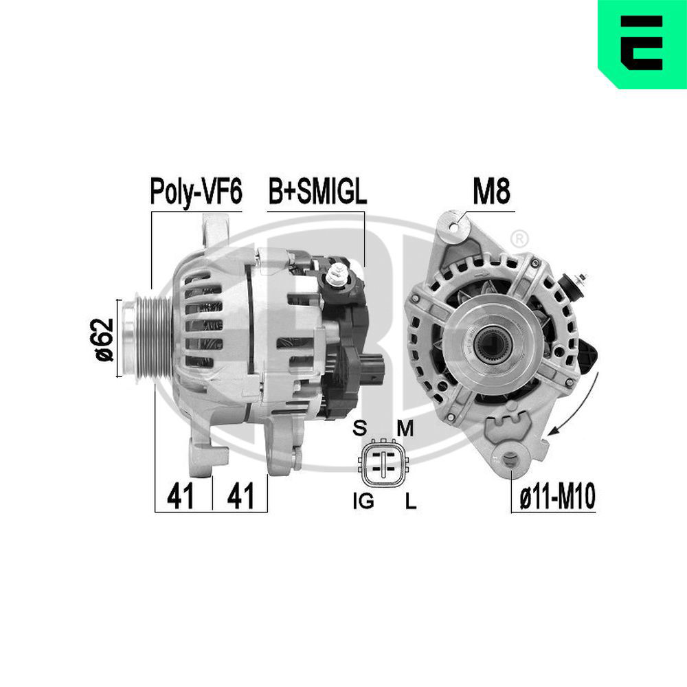 Generator ERA 210896A Generator ERA 210896A von ERA