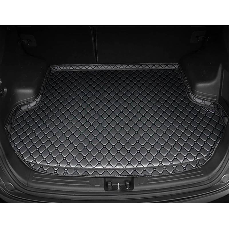 Passgenaue Auto Kofferraum Schutzmatte für Lexus UX 250h Hybrid 2019-2022, Kratzfest rutschfest Kofferraumwanne Leder Schutzunterlage, Innere ZubehöR,A/All-Black von ERBRA