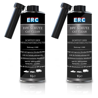 Erc 2x 1 L DPF-Schutz CatClean - 1:1000 Konzentrat [Hersteller-Nr. 1790D1C1] von ERC