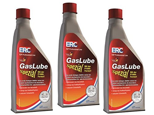 3 X 1 Liter ERC Gas Lube SPEZIAL 1000ml, Art.Nr. 52-0122-10 Gaslube von ERC