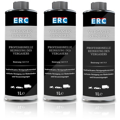 Erc 3x 1 L Top Professional - Vergaserreiniger [Hersteller-Nr. 1150D1C1] von ERC