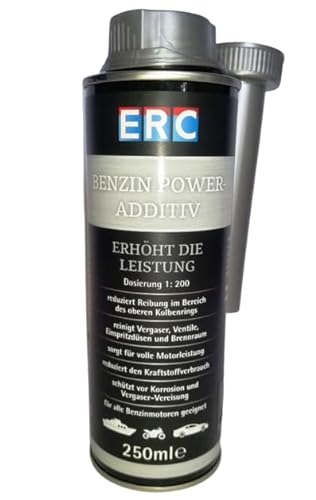 ERC 250 ml Benzin Power Additiv, für eine Anwendung von ERC