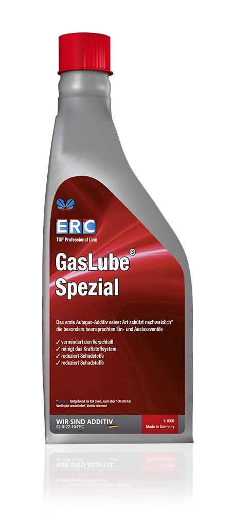 ERC LPG GasLube® Spezial, für LPG Autogasbetrieb, 1:1000, 1 Liter Flasche von ERC