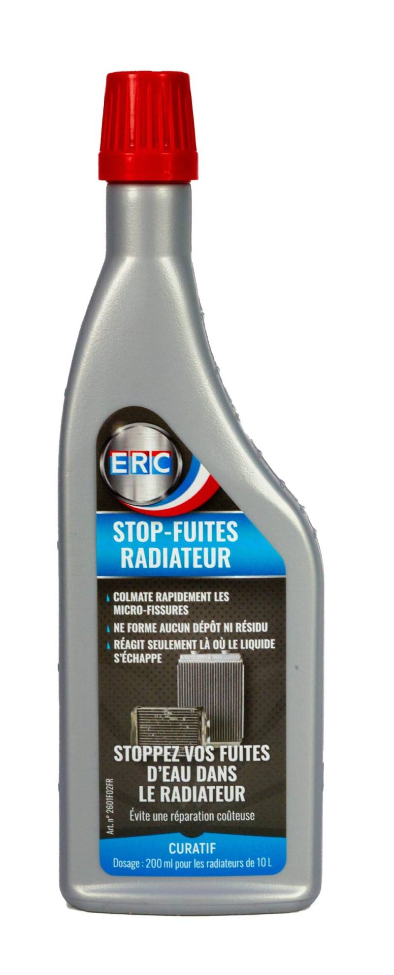 ERC - [STOP Leckage Heizkörper] | Verhindert und dichtet Lecks im Kühlsystem ab | Stellt die Kühlleistung des Motors wieder her | Bildet keine Ablagerungen oder Rückstände | 200 ml von ERC