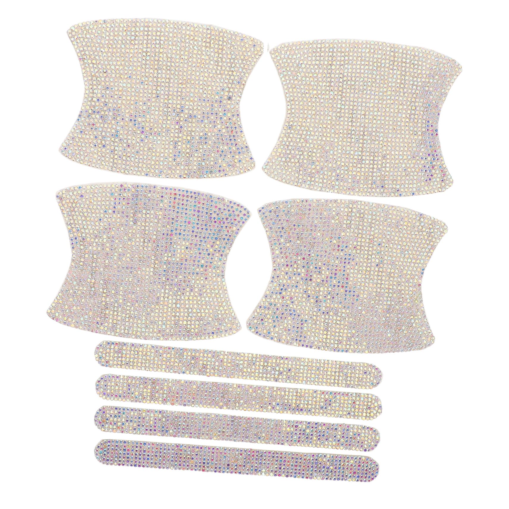 ERINGOGO 1 Set Strass Autotürgriffschalenschutz Anti-Kratz-lackschutzfolie Universal Autozubehör Für Die Außendekoration ERINGOGO 1 Set Strass Autotürgriffschalenschutz Anti-Kratz-lackschutzfolie Universal Autozubehör Für Die Außendekoration von ERINGOGO