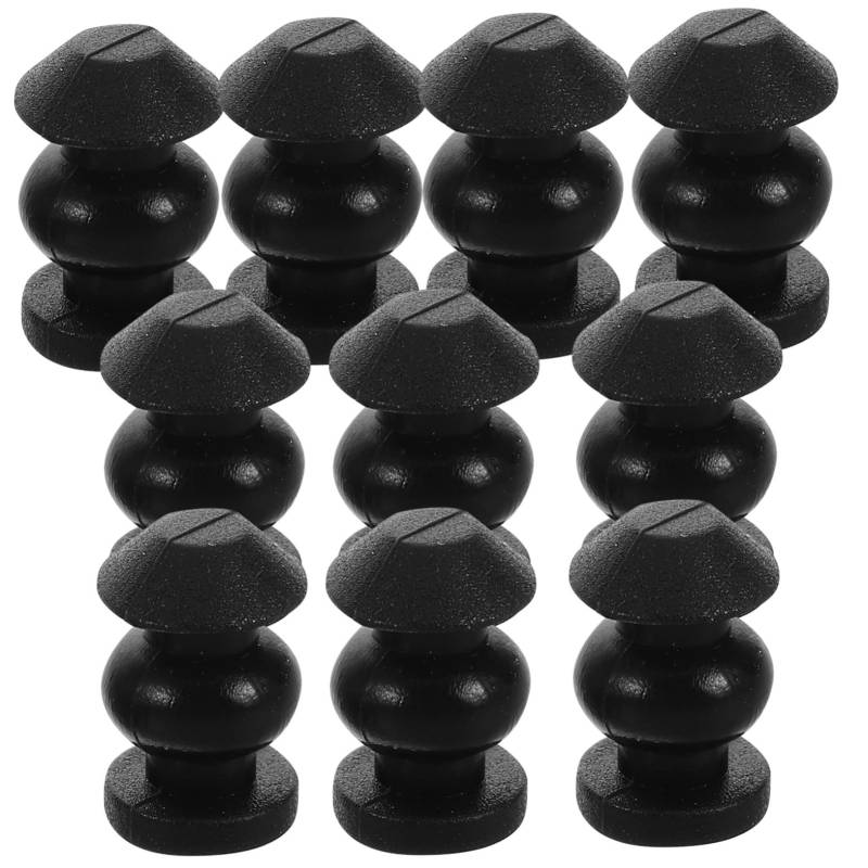 ERINGOGO 10 Stück Drohnen Gimbal Stoßdämpfung Drohnen Silikon Herz Stapler Pighemlock Silikon Flip Kocher Schraubenfeder Hubabstandshalter Alltelic Gel Druckentlastungskissen von ERINGOGO