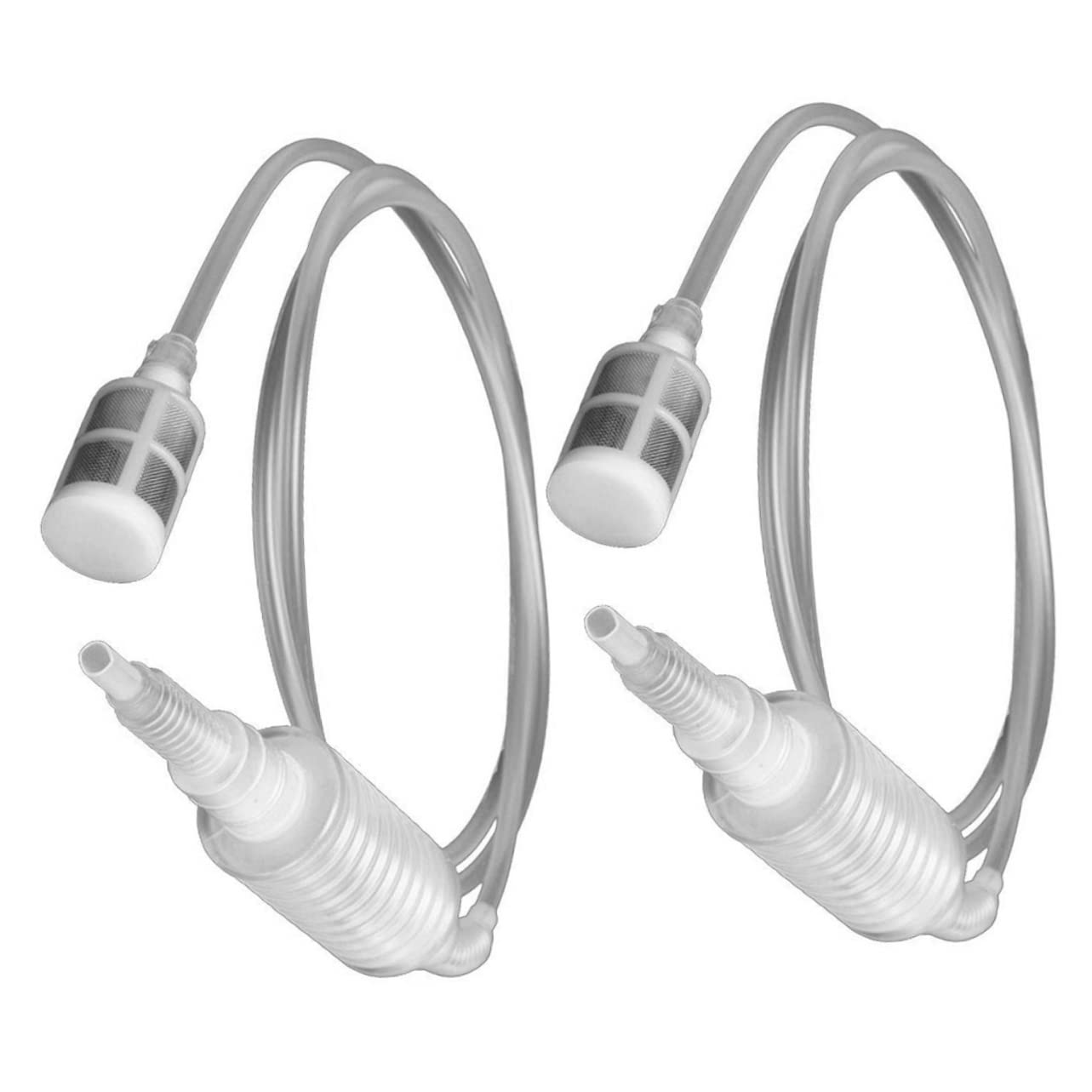 ERINGOGO 2Stücke Wasserschläuche Gassiphon Handpumpen für Benzin Öl und Wasser mit Filter gegen Praktische Flüssigkeitssauger für Einsatz im Auto und Zuhause ERINGOGO 2Stücke Wasserschläuche Gassiphon Handpumpen für Benzin Öl und Wasser mit Filter gegen Praktische Flüssigkeitssauger für Einsatz im Auto und Zuhause von ERINGOGO