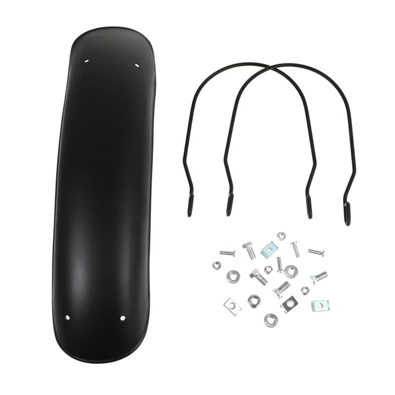 ERINGOGO Motorradfrontkotflügel Langlebiger Mudguard Aus Robustem Material Schützt Schlamm Und Wasser Für Straßen Und Regenfahrten Korrosionsbeständig Und Schlagfest von ERINGOGO