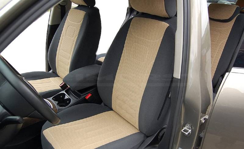 ERJOT VGB1 Velours Autositzbezüge kompatibel mit VW Golf Plus Maßgefertigung Sitzbezüge Schonbezüg Komplettset von ERJOT