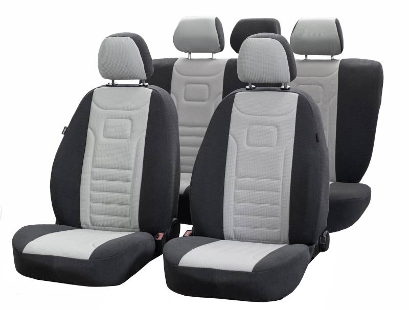 ERJOT VGP1 Velours Autositzbezüge kompatibel mit Hyundai i10 I Maßgefertigung Sitzbezüge Schonbezüg Komplettset von ERJOT