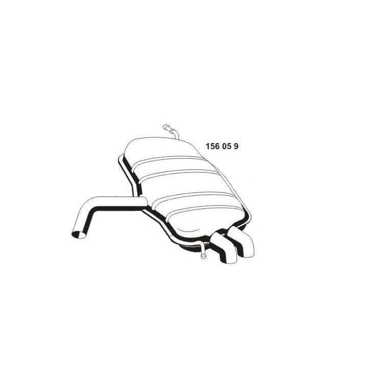 Ernst Endschalld?mpfer VW Golf Plus 6 1,6 TDi Ernst Endschalld?mpfer VW Golf Plus 6 1,6 TDi von ERNST
