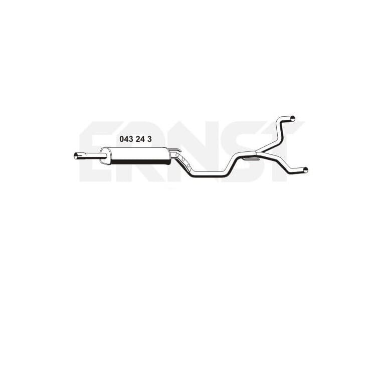 Ernst Mittelschalld?mpfer Opel Vectra C 2,2 DGi Ernst Mittelschalld?mpfer Opel Vectra C 2,2 DGi von ERNST