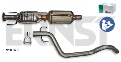 Ernst Ruß-/Partikelfilter, Abgasanlage [Hersteller-Nr. 910378] für Opel von ERNST