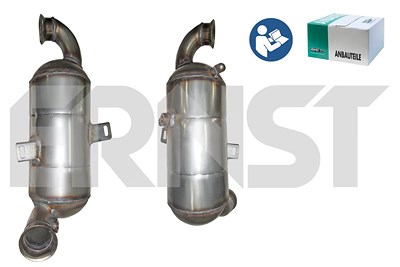 Ernst Ruß-/Partikelfilter, Abgasanlage [Hersteller-Nr. 920650] für Citroën, Peugeot von ERNST