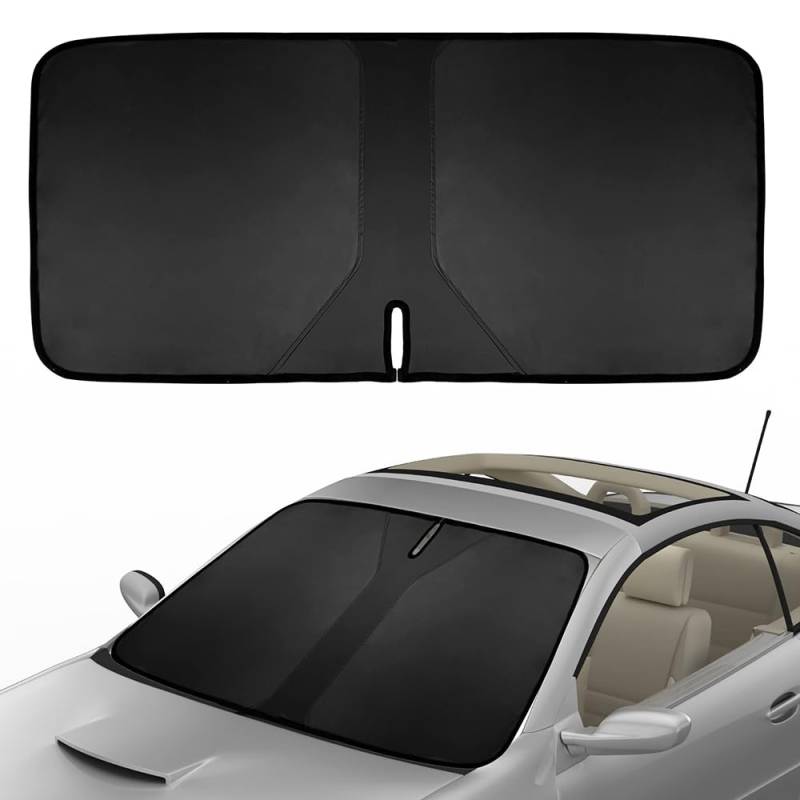 Auto-Sonnenblende, für R-enault Captur II 2019-2024 Verdunkelung UV-Schutz Seiten und Frontfenster Car Sun Visor von EROERWDZHT