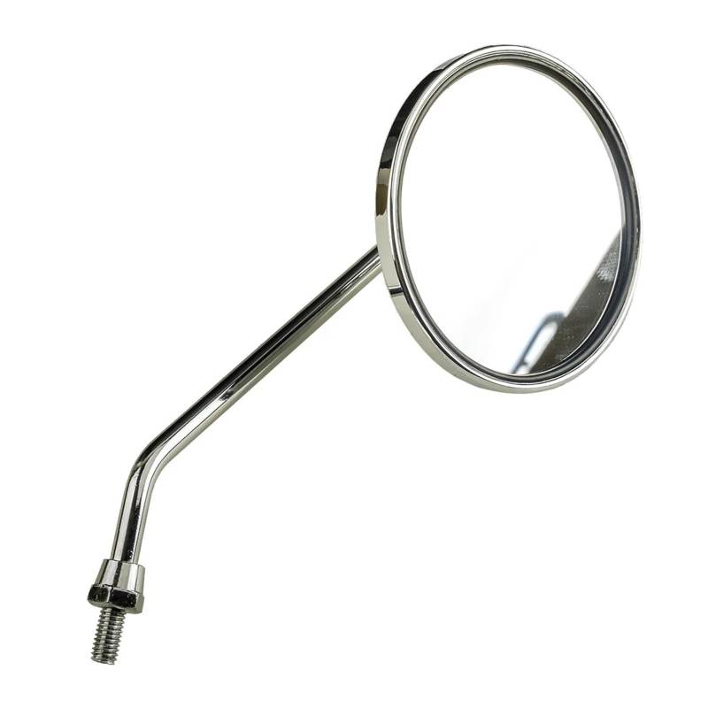 Motorrad Seitenspiegel 1 Paar Chrom-Rückspiegel-Set 88120-028-600, Passend Für Ho&nda Z50 ST50 ST70 CH50 CH70 CL70 CT90 CL90 CB100 CB125 von ERPAMFDD