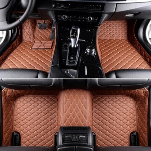 Auto-Fußmatten für Acura ZDX 2009-2017, rutschfeste Leder-Fußmatten, Auto-Innenausstattung., Brown Auto-Fußmatten für Acura ZDX 2009-2017, rutschfeste Leder-Fußmatten, Auto-Innenausstattung., Brown von ERQIAN