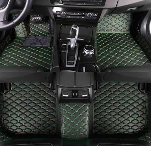 Auto-Fußmatten für Alfa Romeo Giulia 2017-2021, rutschfeste Leder-Fußmatten, Auto-Innenausstattung., Black C Auto-Fußmatten für Alfa Romeo Giulia 2017-2021, rutschfeste Leder-Fußmatten, Auto-Innenausstattung., Black C von ERQIAN
