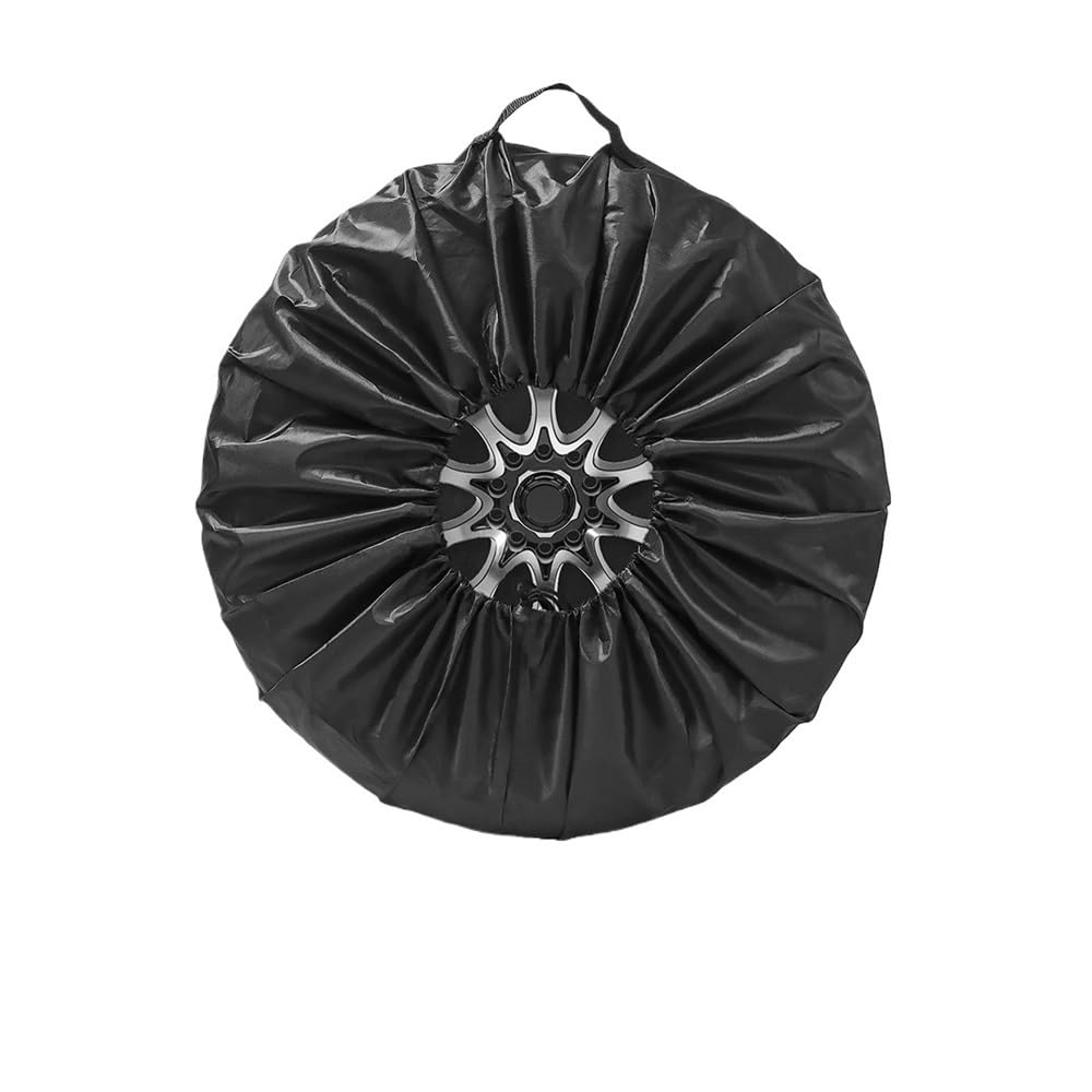 33-40,6 cm Auto-Ersatzreifenabdeckung, Sonnenschutz, wasserdicht, staubdicht, schützende Reifentasche, Folie, Reifen, Ersatzaufbewahrungsabdeckung (1 Stück 33–40,6 cm) von ERQIAO