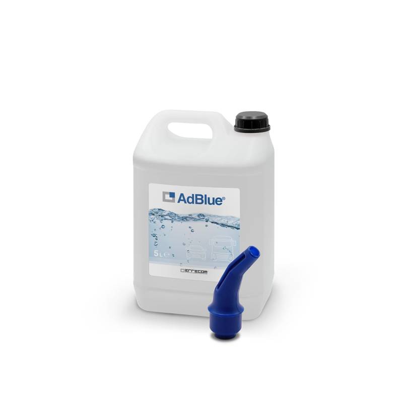 ERRECOM AdBlue® inkl. Ausgießer, Harnstoffbasiertes Dieselmotor-Additiv zur Verringerung der NOx-Emissionen, gemäß ISO 22241-1, 5-L-Behälter von ERRECOM