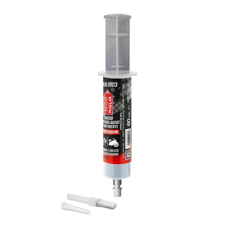 Errecom 1000 Miglia BKR 9103 Montagefett für Fahrradfederung, 60ml Spritze von ERRECOM