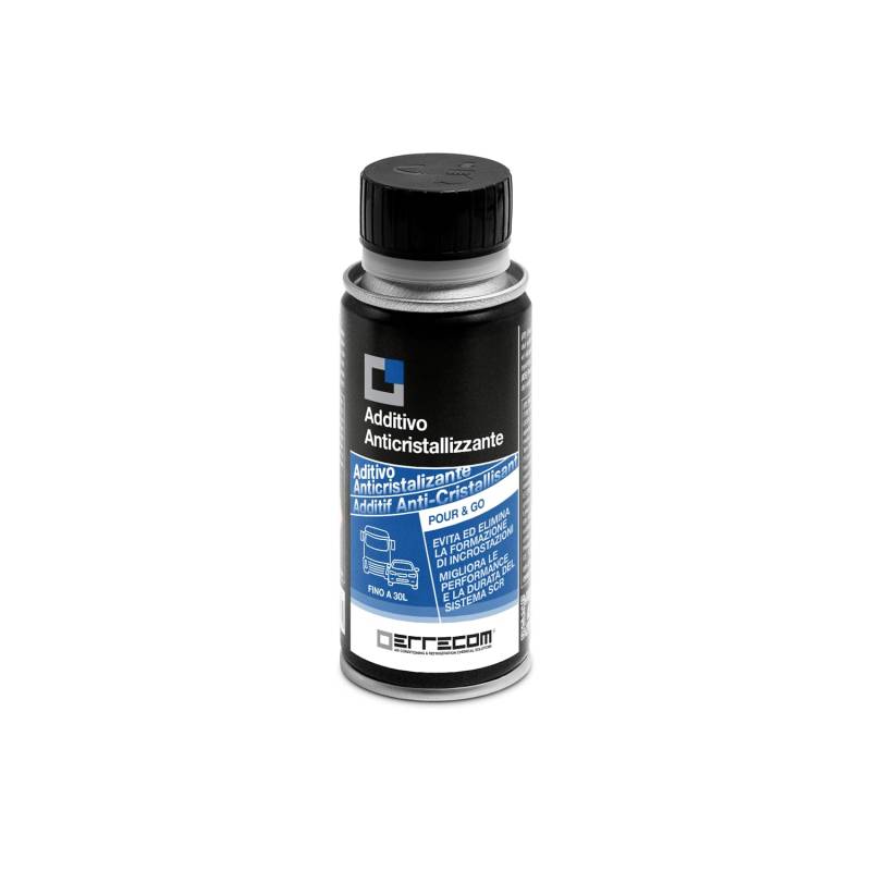 ERRECOM Anti-Kristall Additiv, verhindert Verkrustungen, schützt das SCR-System, reinigt die Einspritzdüsen, 120-ml-Flasche, bis zu 30 L von ERRECOM