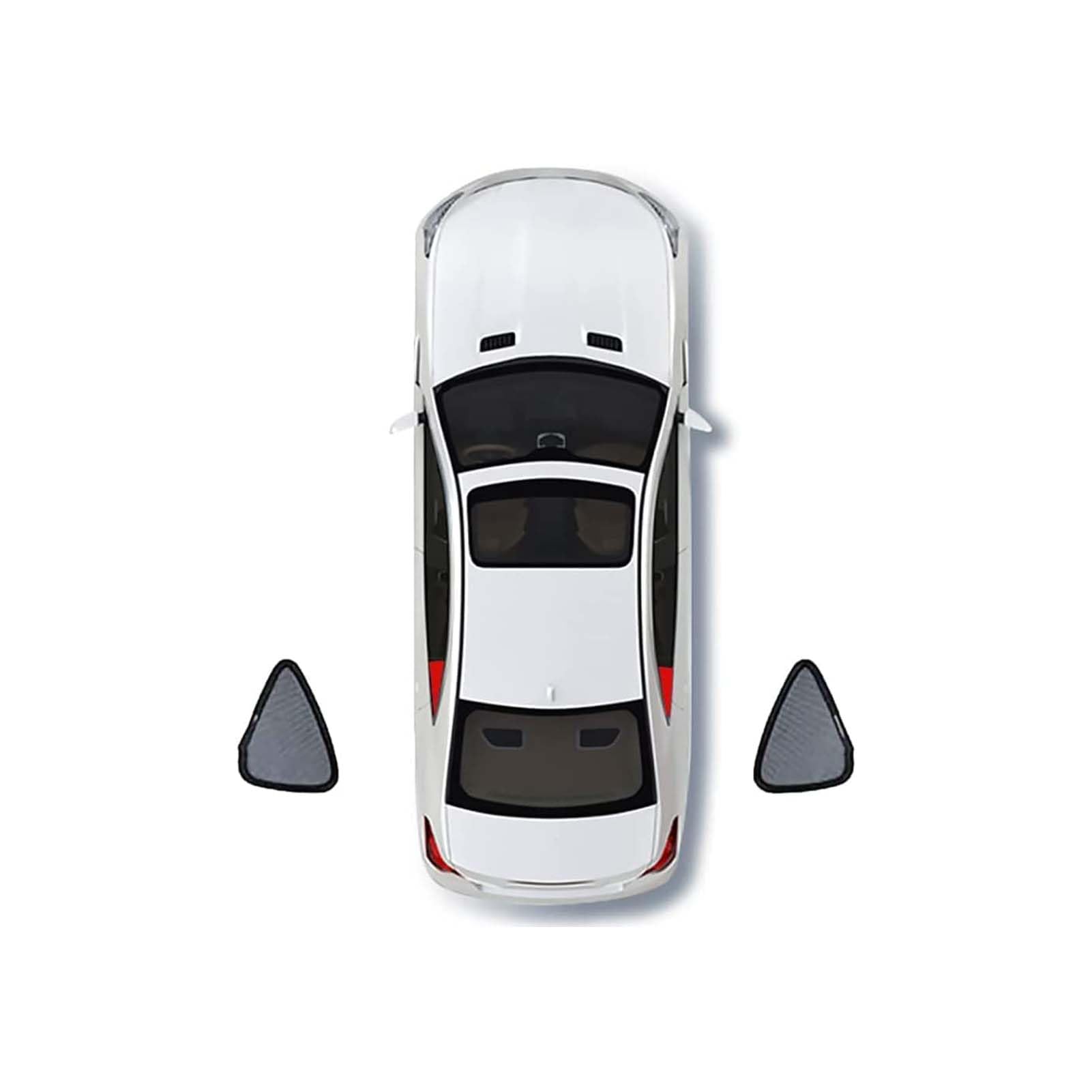 Sonnenschutz Auto Seitenscheibe, für Mercedes-Benz B-Class W245 Magnetisch Sonnenschutz Auto Vorhang mit UV Schutz Autofenster Auto Baby Saugnapf Sonnenblende,B/2pcs Triangular Windows Sonnenschutz Auto Seitenscheibe, für Mercedes-Benz B-Class W245 Magnetisch Sonnenschutz Auto Vorhang mit UV Schutz Autofenster Auto Baby Saugnapf Sonnenblende,B/2pcs Triangular Windows von ERSUOIO